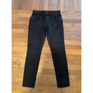Old Navy Womens Midrise Black Super Skinny Stretch Jeggings Jeans Size 4